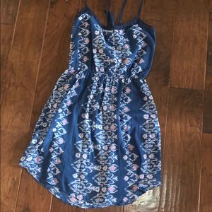 Navy blue sun dress